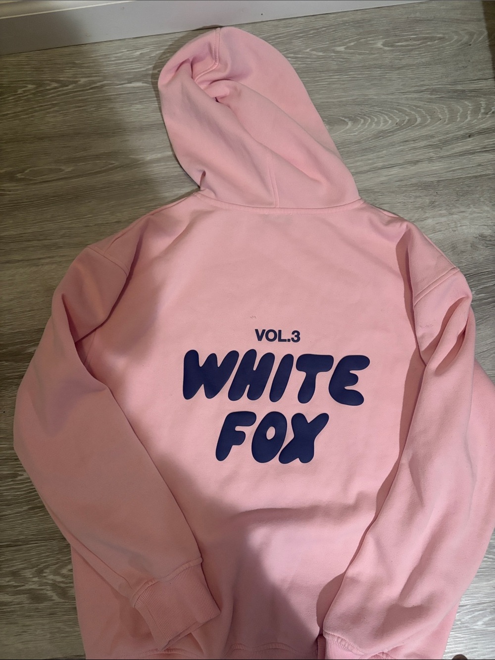 White Fox Boutique Pink Hoodie - Picture 2 of 3